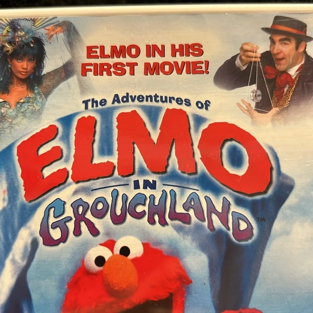 🌞 The Adventures of ELMO in Grouchland Elmo’s 1st movie DVD 73 min Columbia